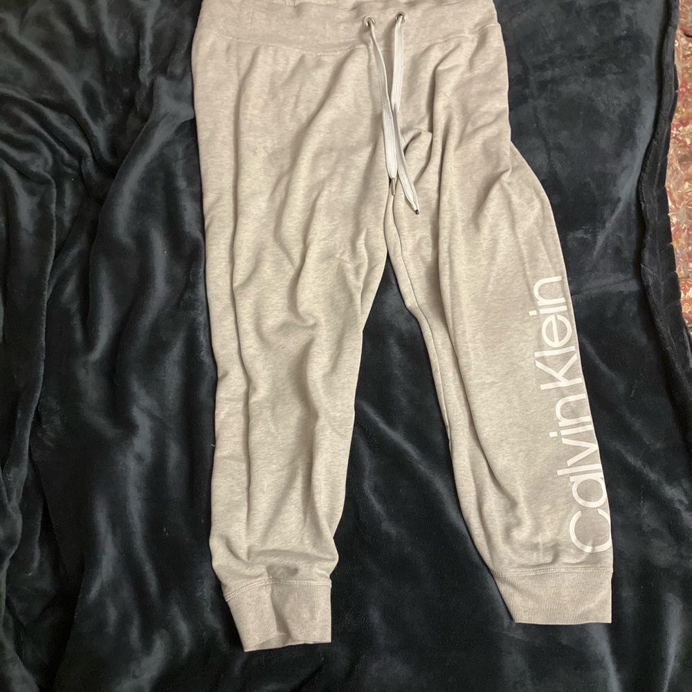 Calvin Klein Gray Jogger Pants